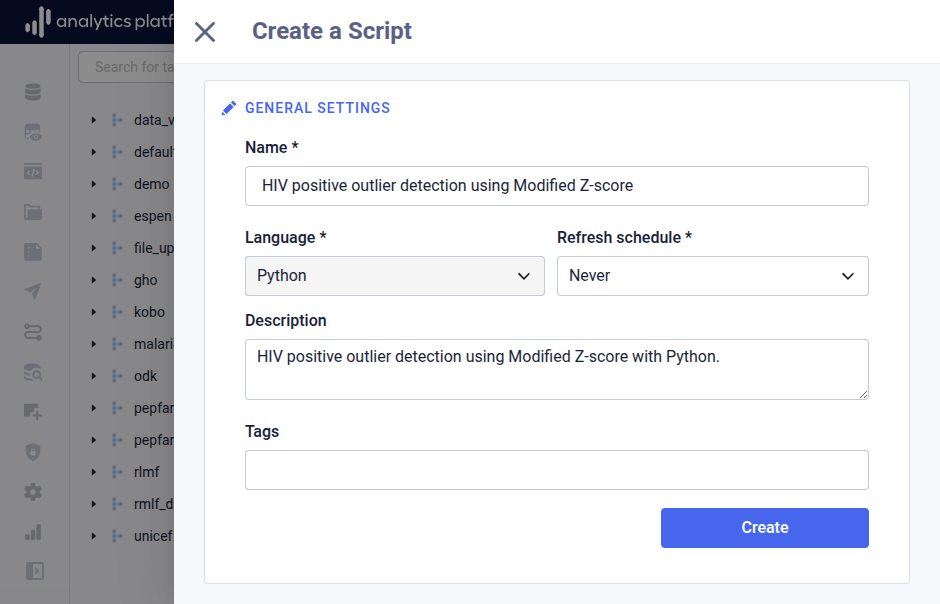 Script view